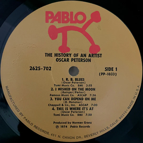 Oscar Peterson – The History Of An Artist (VG+/VG) – 2xLP, US 1974 - Image 5