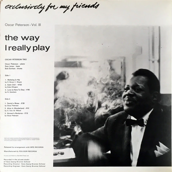 Oscar Peterson – The Way I Really Play (VG+/VG+) – LP, UK 1968 - Image 5