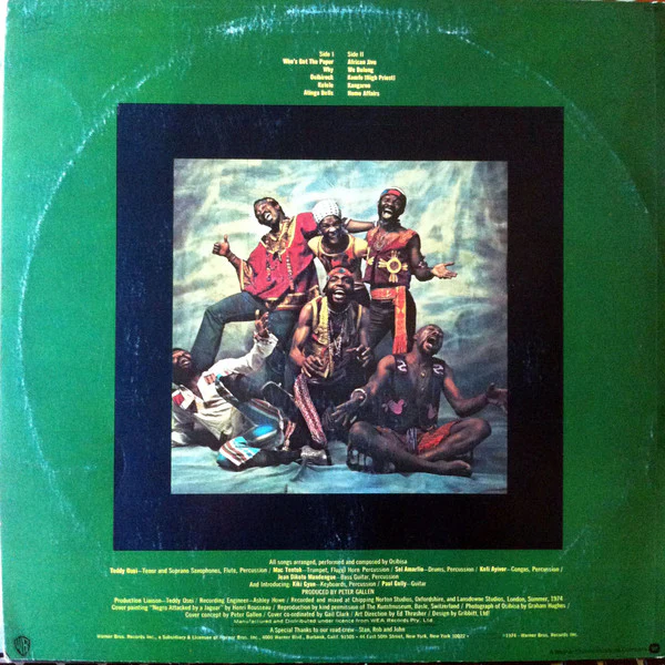 Osibisa – Osibirock (VG+/VG+) – LP, AU 1974 - Image 2