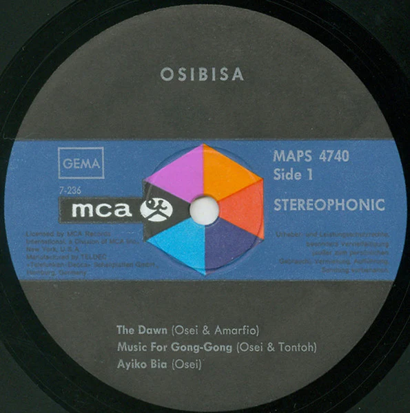 Osibisa – Osibisa (VG/VG) – LP, DE 1971 - Image 4