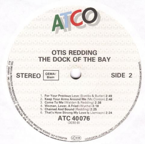 Otis Redding – The Dock Of The Bay (E/VG+) – LP, EU - Image 4