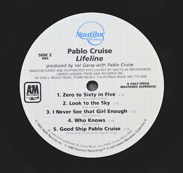 Pablo Cruise – Lifeline (E/VG+) – LP, US 1979 - Image 7