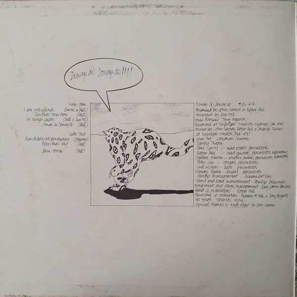 Pantha – Doway Do Doway Do !?!! (VG/VG+) – LP, AU 1975 - Image 2