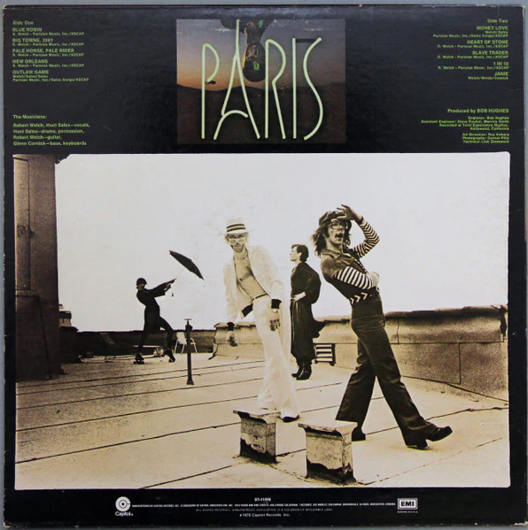 Paris – Big Towne, 2061 (VG+/VG) – LP, US 1976 - Image 2