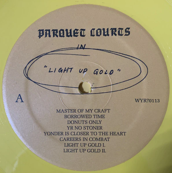 Parquet Courts – Light Up Gold (NM/VG+) – LP, AU 2018 - Image 4