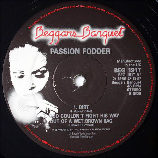 Passion Fodder – Luz Blanca (Spoons Mix) (VG+/VG+) – 12", UK 1986 - Image 4