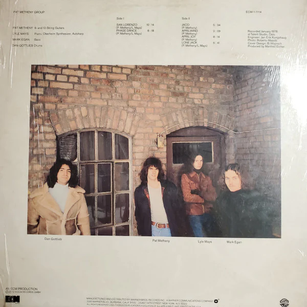 Pat Metheny Group – Pat Metheny Group (VG+/VG+) – LP, US 1978 - Image 2