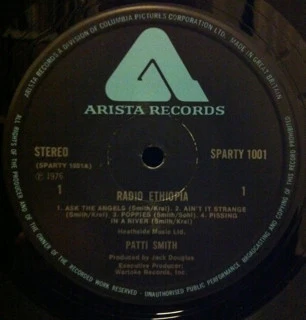 Patti Smith Group – Radio Ethiopia (VG+/VG) – LP, UK - Image 5