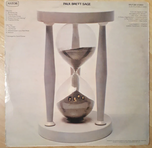 Paul Brett's Sage – Paul Brett Sage (VG+/VG) – LP, AU - Image 2