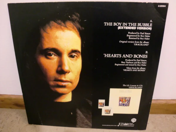Paul Simon – The Boy In The Bubble (E/VG+) – 12", AU 1986 - Image 5