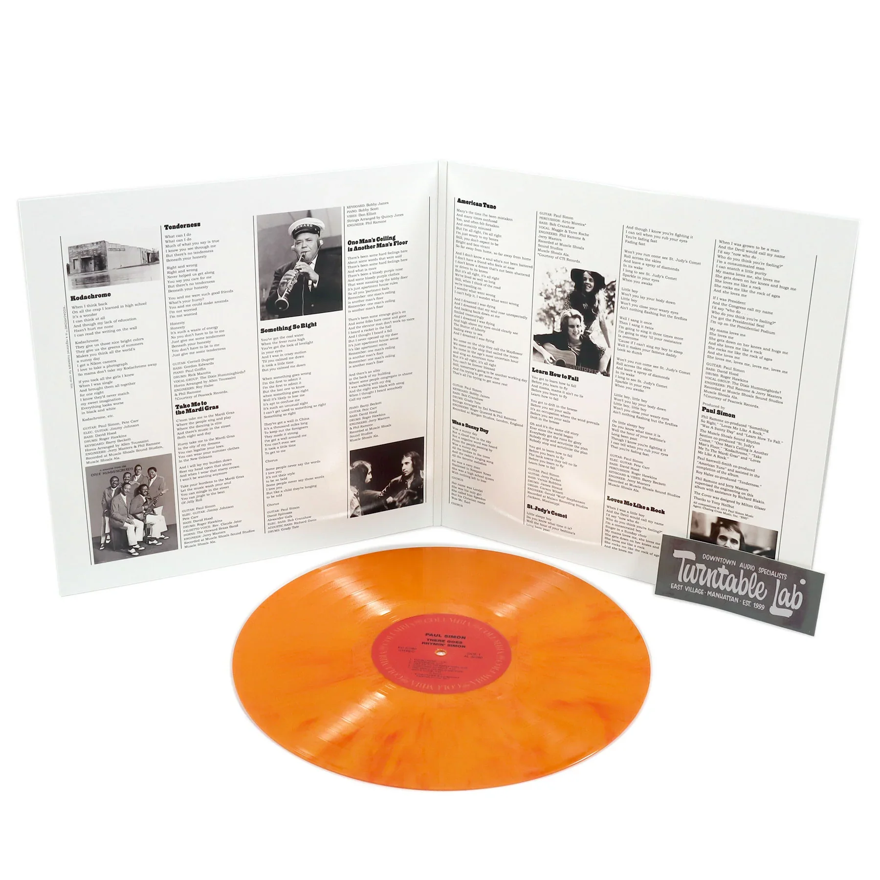 Paul Simon – There Goes Rhymin' Simon (Opaque Orange) - Image 3