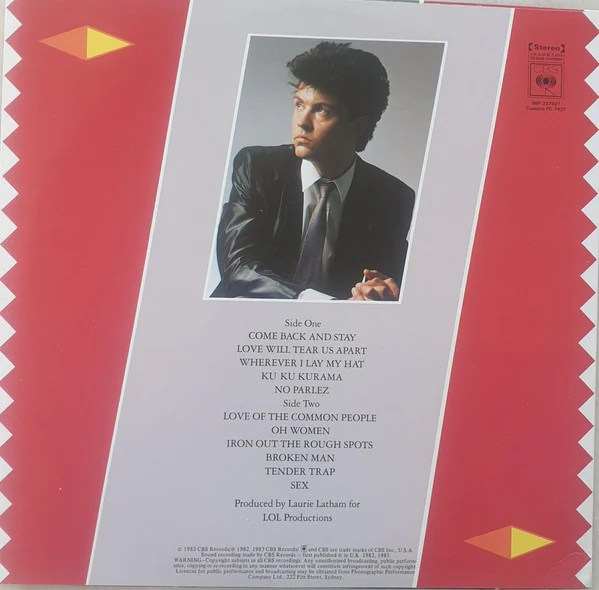 Paul Young – No Parlez (VG/VG+) – LP, AU 1983 - Image 2