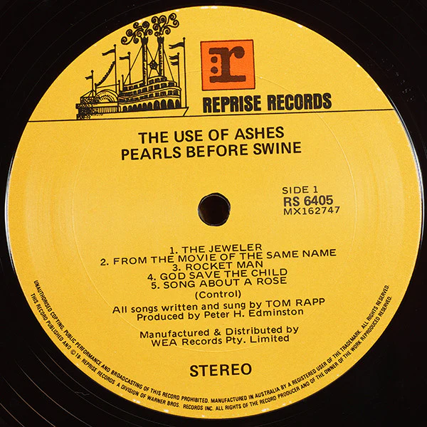 Pearls Before Swine – The Use Of Ashes (VG+/VG+) – LP, AU - Image 3