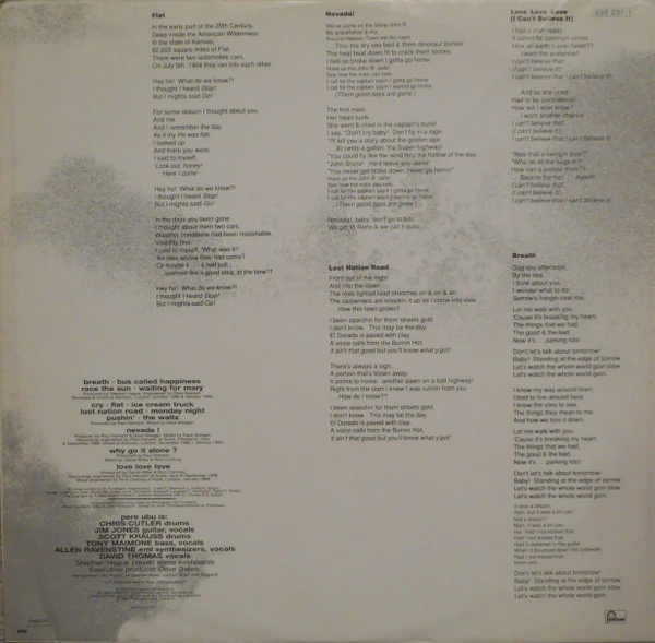 Pere Ubu – Cloudland (VG/VG+) – LP, US 1989 - Image 4
