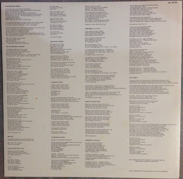 Pete Townshend – All The Best Cowboys Have Chinese Eyes (VG/VG) – LP, AU 1982 - Image 9