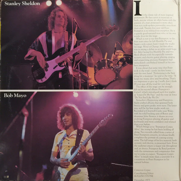 Peter Frampton – Frampton Comes Alive! (VG+/VG) – 2xLP, CA 1976 - Image 2