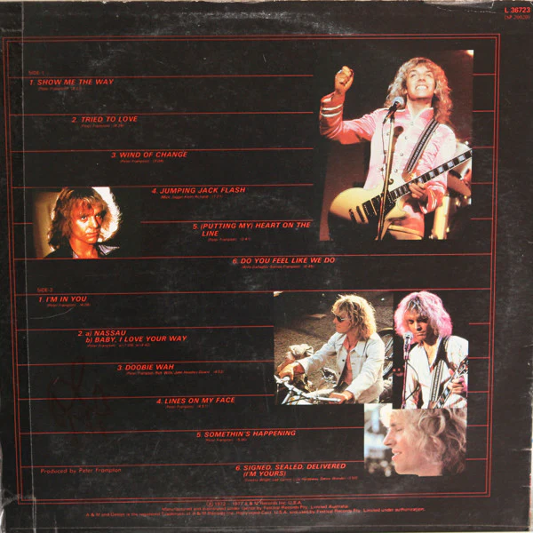 Peter Frampton – Peter Frampton Story (VG/VG) – LP, AU 1977 - Image 2