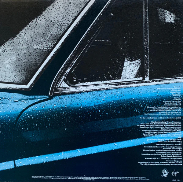 Peter Gabriel – Peter Gabriel (VG/VG+) – LP, AU - Image 2