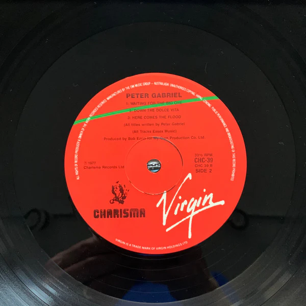 Peter Gabriel – Peter Gabriel (VG/VG+) – LP, AU - Image 4