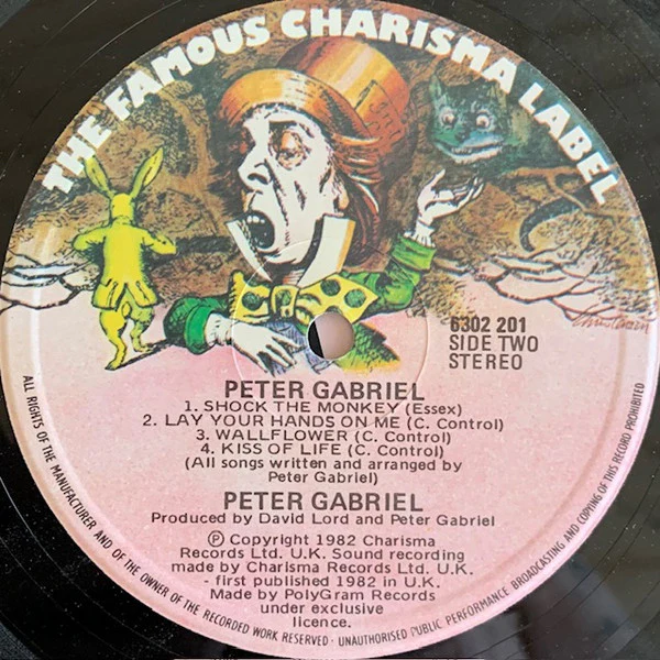 Peter Gabriel – Peter Gabriel (VG+/VG) – LP, Australasia 1982 - Image 4