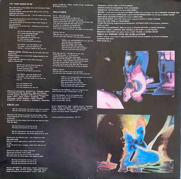 Peter Gabriel – Peter Gabriel (VG+/VG) – LP, Australasia 1982 - Image 6