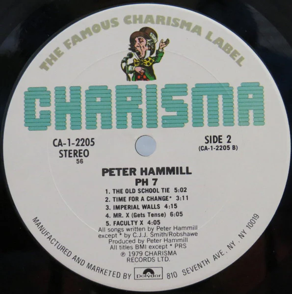 Peter Hammill – pH7 (VG+/G+) – LP, US 1979 - Image 6