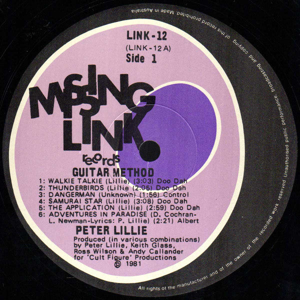 Peter Lillie – Peter Lillie's Guitar Method (E/VG+) – LP, AU 1981 - Image 3