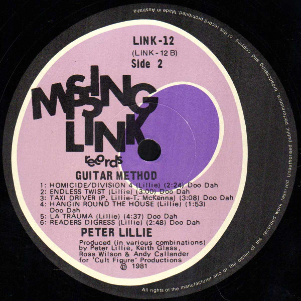 Peter Lillie – Peter Lillie's Guitar Method (E/VG+) – LP, AU 1981 - Image 4