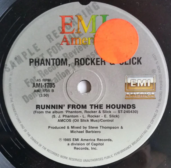 Phantom, Rocker & Slick – My Mistake (VG+/Generic) – 7", AU 1985 - Image 2