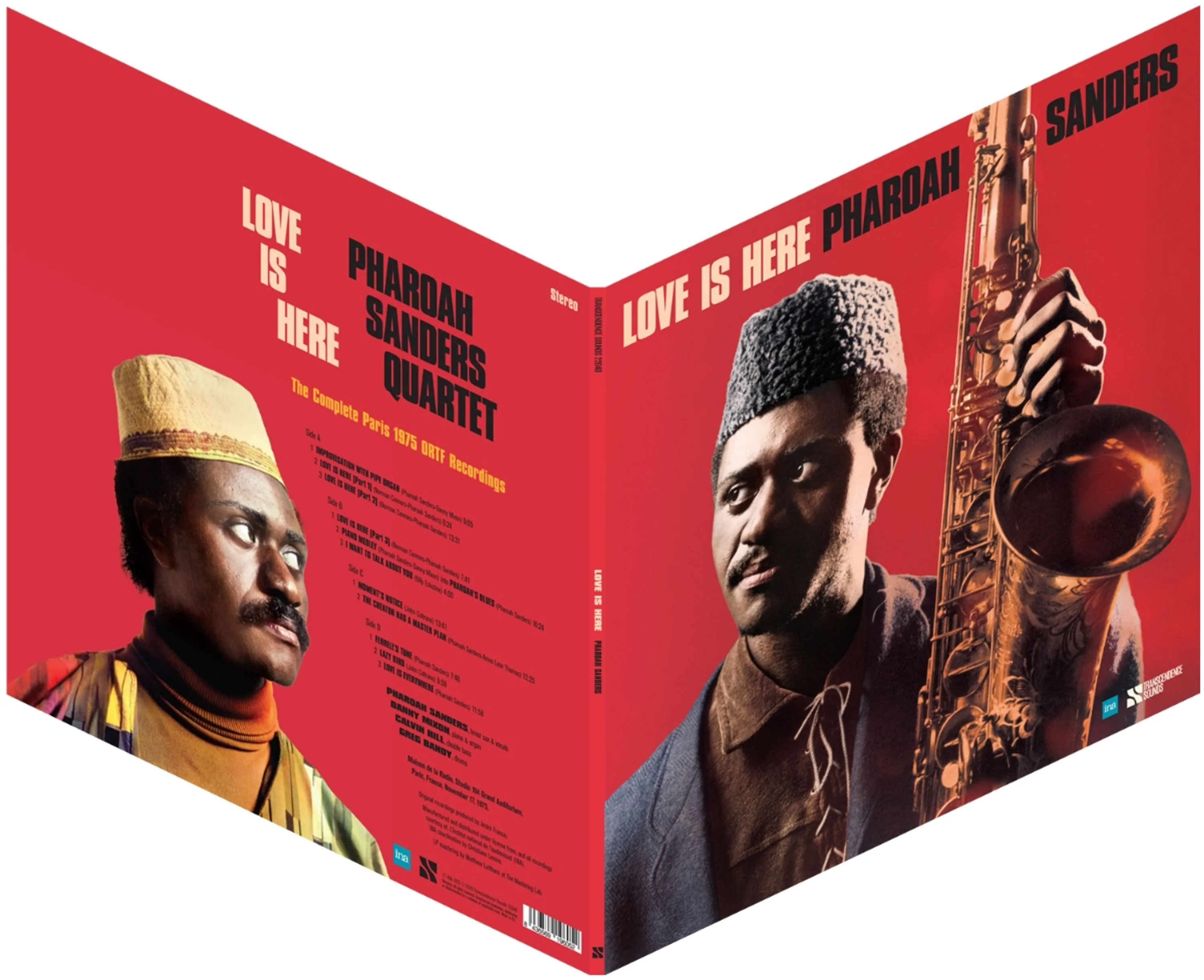 Pharoah Sanders – Love Is Here: The Complete Paris 1975 ORTF Recordings (2xLP) - Image 3