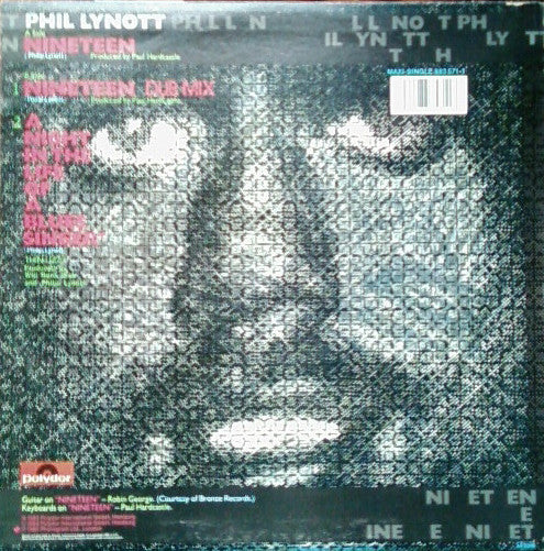 Phil Lynott – Nineteen (NM/E) – 12", AU 1985 - Image 2