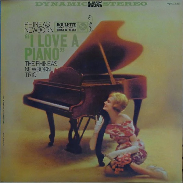 Phineas Newborn Trio – I Love A Piano (VG+/VG+) – LP, JP 1975, No OBI