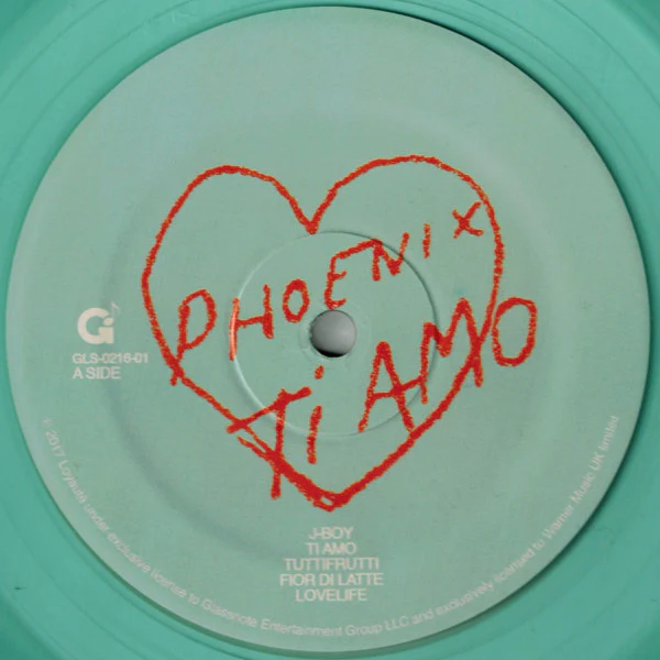 Phoenix – Ti Amo (VG+/VG+) – LP, US 2017 - Image 5