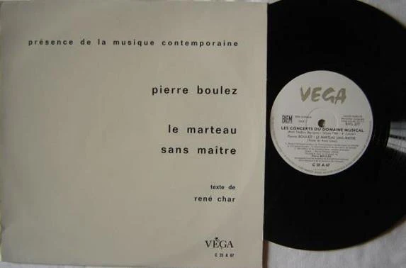 Pierre Boulez – Le Marteau Sans Maitre (VG+/VG+) – LP, FR 1956 - Image 2