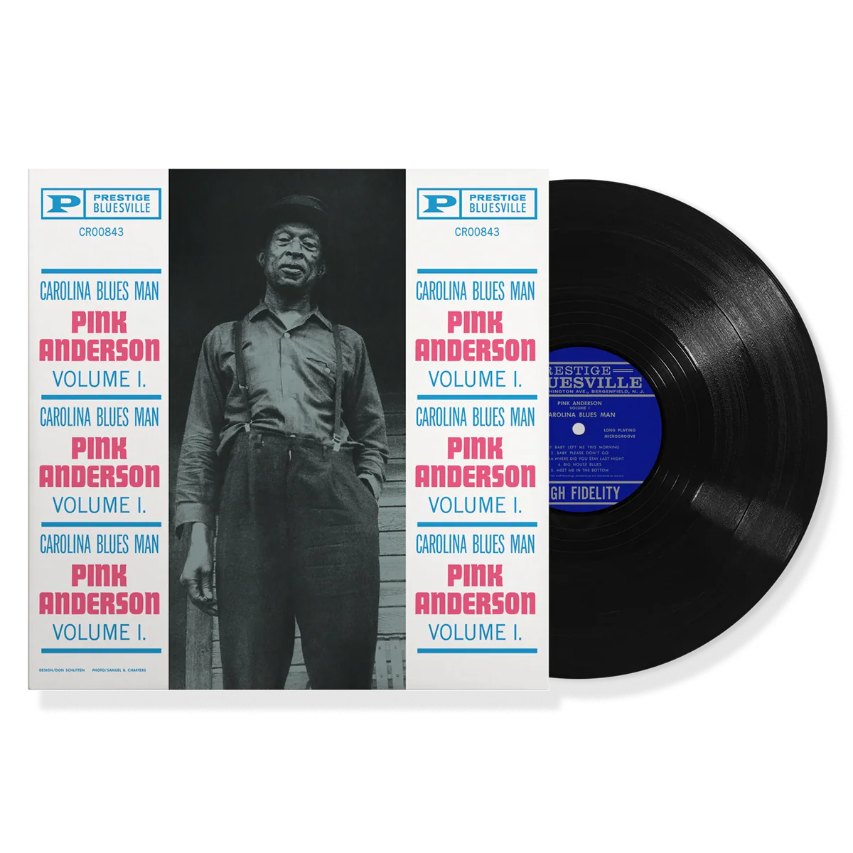Pink Anderson – Volume 1: Carolina Blues Man (Bluesville, Acoustic Sounds Series) - Image 2