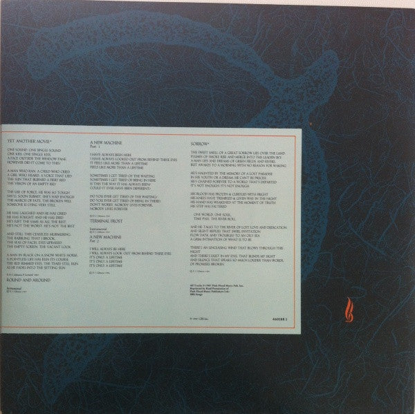 Pink Floyd – A Momentary Lapse Of Reason (VG+/VG) – LP, AU 1987 - Image 8