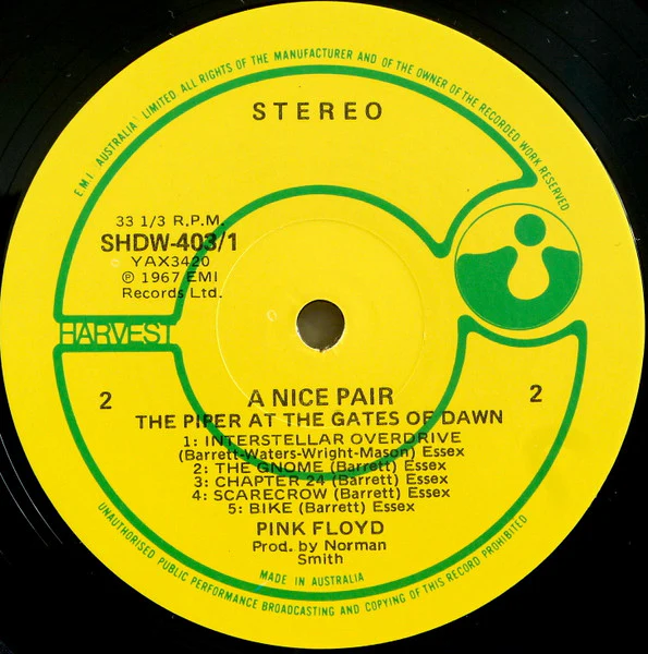 Pink Floyd – A Nice Pair (E/VG+) – 2xLP, AU - Image 7