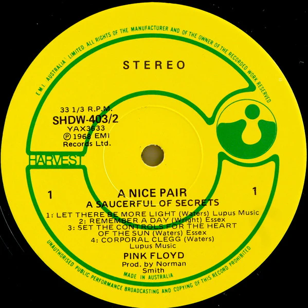 Pink Floyd – A Nice Pair (E/VG+) – 2xLP, AU - Image 8