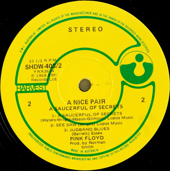 Pink Floyd – A Nice Pair (E/VG+) – 2xLP, AU - Image 9