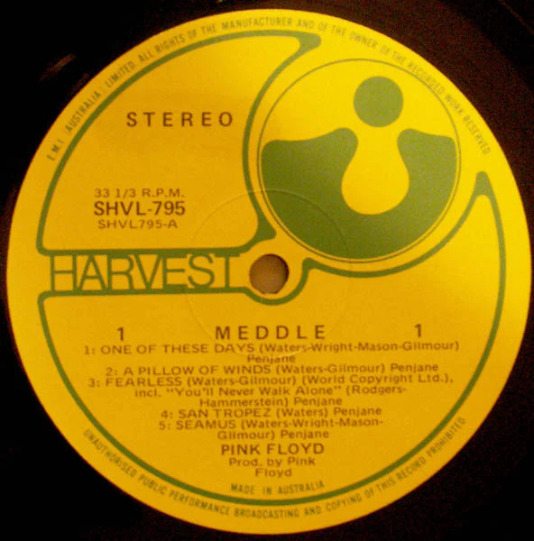 Pink Floyd – Meddle (VG/VG) – LP, AU 1971 - Image 5