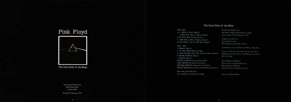 Pink Floyd, Pink Floyd – The Dark Side Of The Moon = 狂気 (E/VG+) – LP, JP 1974, No OBI - Image 10