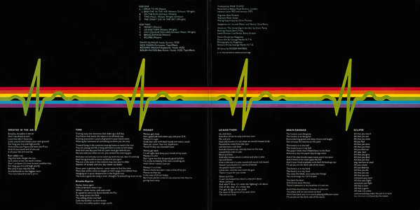 Pink Floyd, Pink Floyd – The Dark Side Of The Moon = 狂気 (E/VG+) – LP, JP 1974, No OBI - Image 4