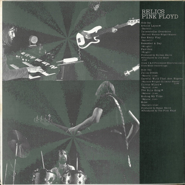 Pink Floyd – Relics (VG+/VG) – LP, JP 1974, No OBI - Image 2