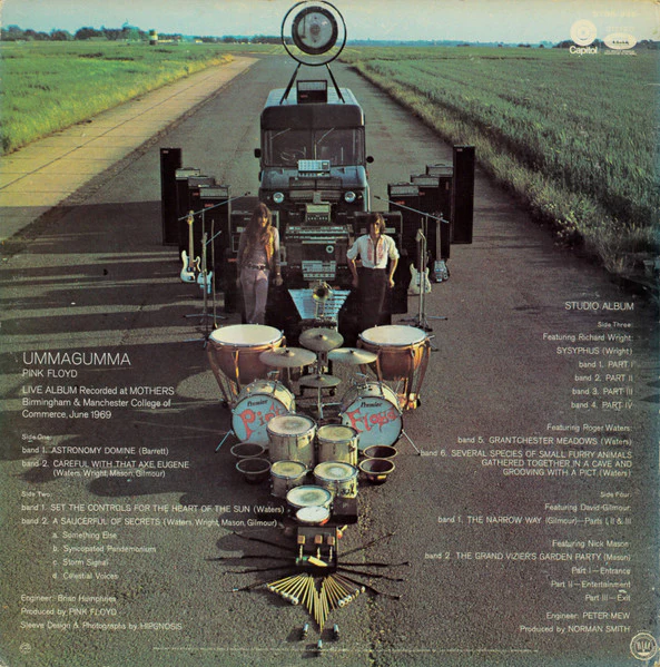 Pink Floyd – Ummagumma (VG+/VG+) – 2xLP, US - Image 4