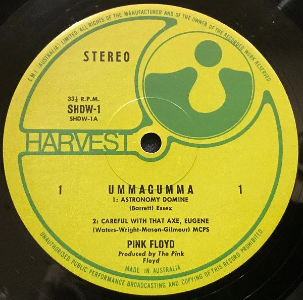 Pink Floyd – Ummagumma (VG/G+) – 2xLP, AU 1969 - Image 5