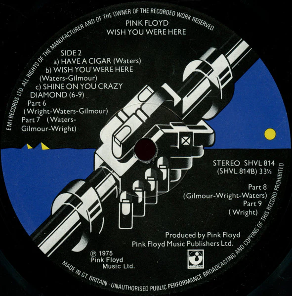 Pink Floyd – Wish You Were Here (VG/VG) – LP, UK 1975 - Image 5