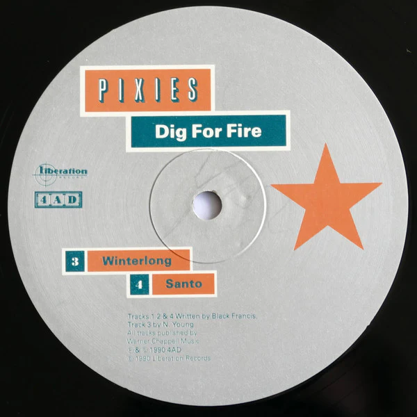 Pixies – Dig For Fire (VG/E) – 12", AU 1990 - Image 4