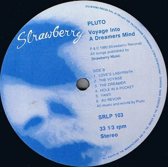 Pluto – Voyage Into A Dreamers Mind (VG+/VG+) – LP, NO 1980 - Image 5