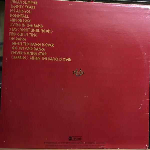 Poco – Indian Summer (VG+/VG+) – LP, AU 1977 - Image 2