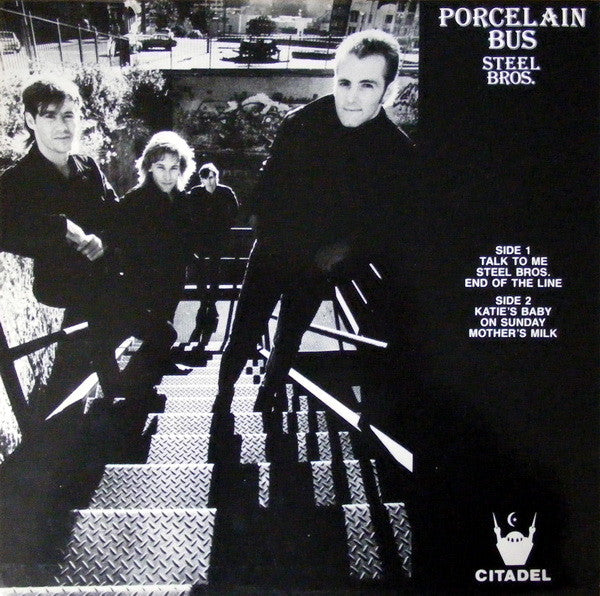 Porcelain Bus – Steel Bros. (E/VG+) – LP, AU 1987 - Image 2